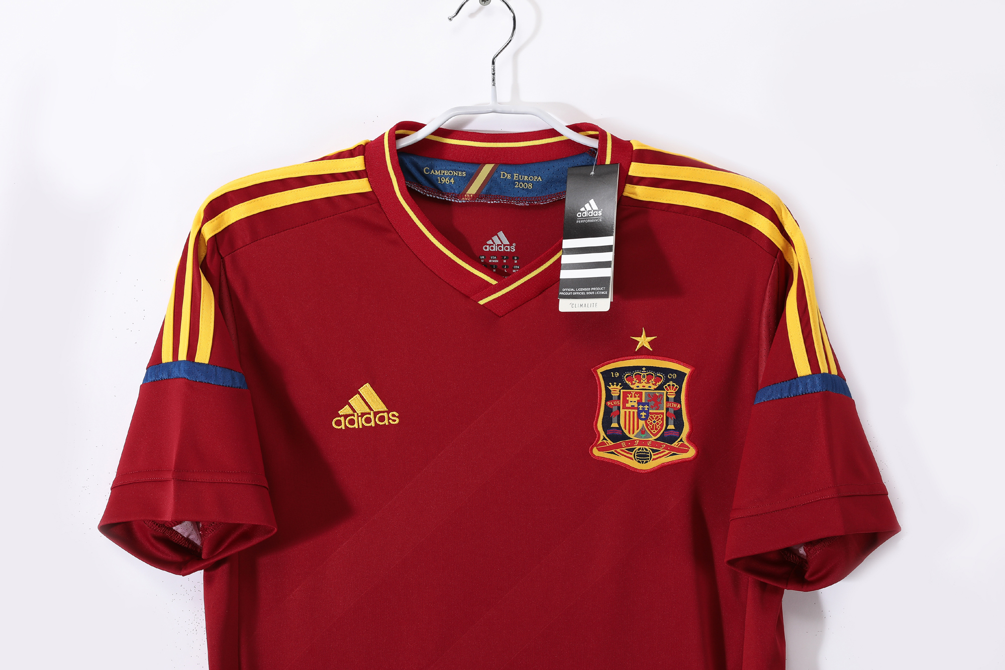 2012 Spain Home Retro Jersey/2012西班牙主场