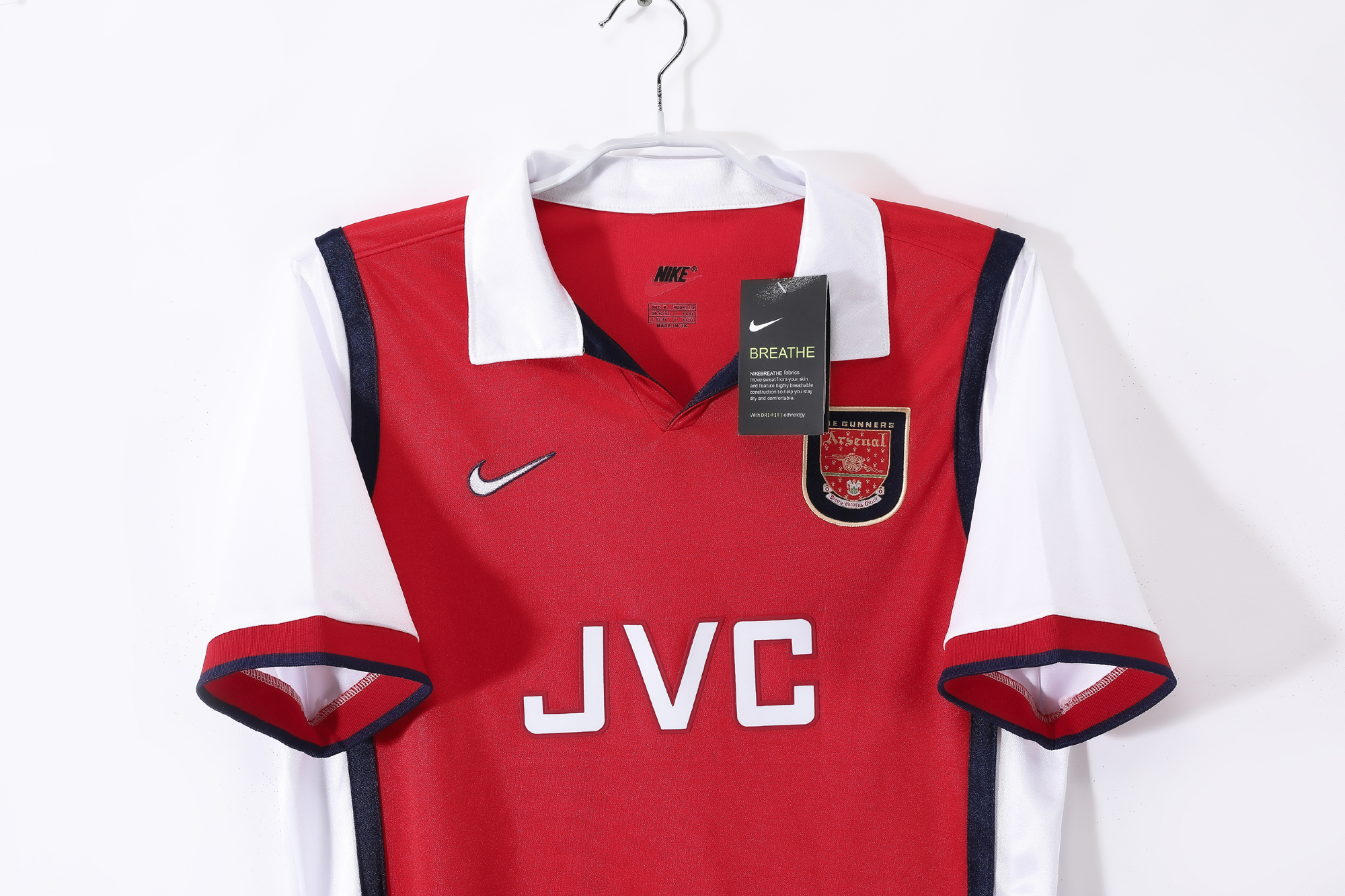 98-99 Arsenal Home Retro Jersey/98-99阿森纳主场
