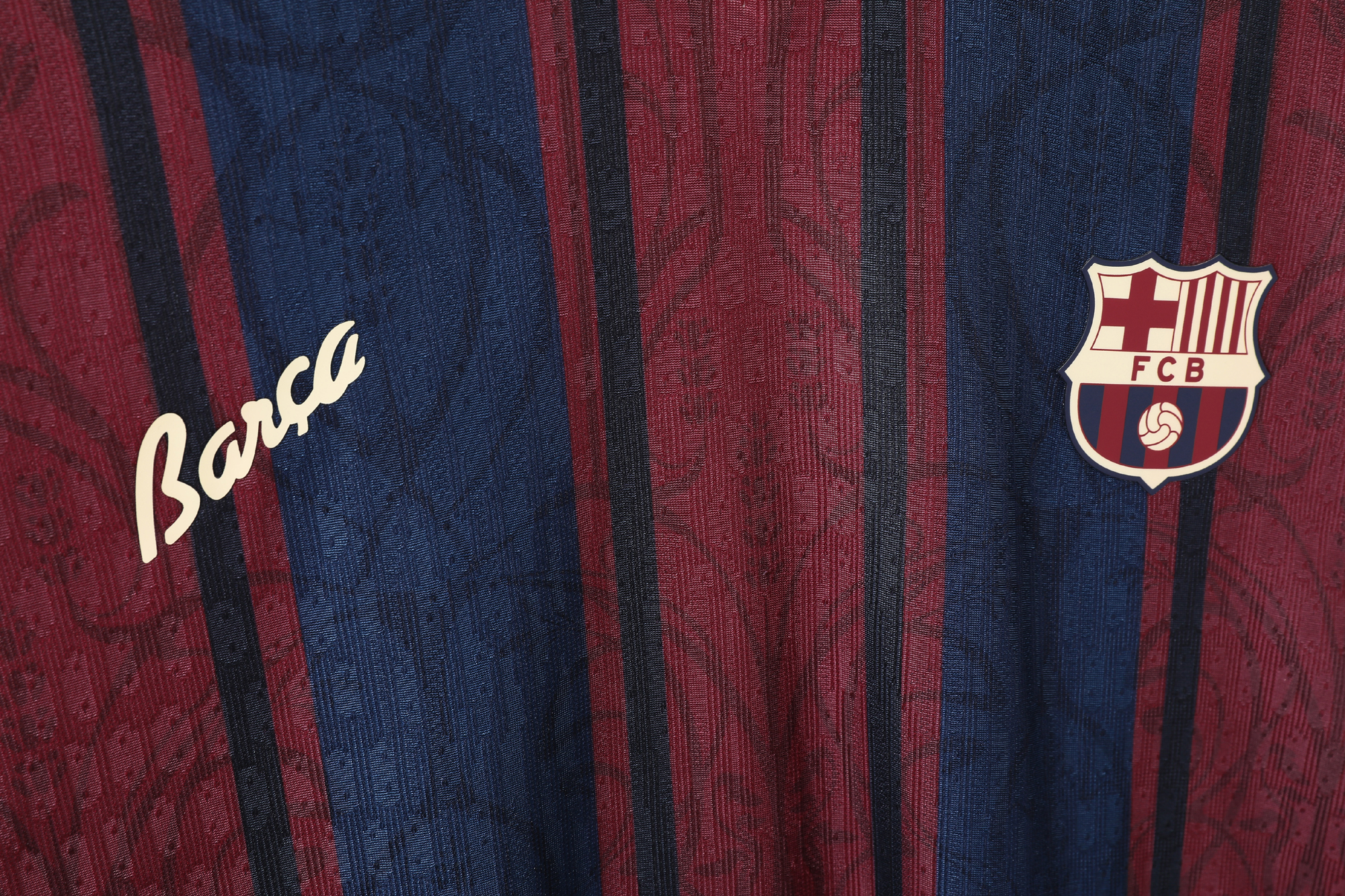 Barcelona 125th Anniversary Edition Home Fans Jersey/ 巴萨125周年纪念版主场