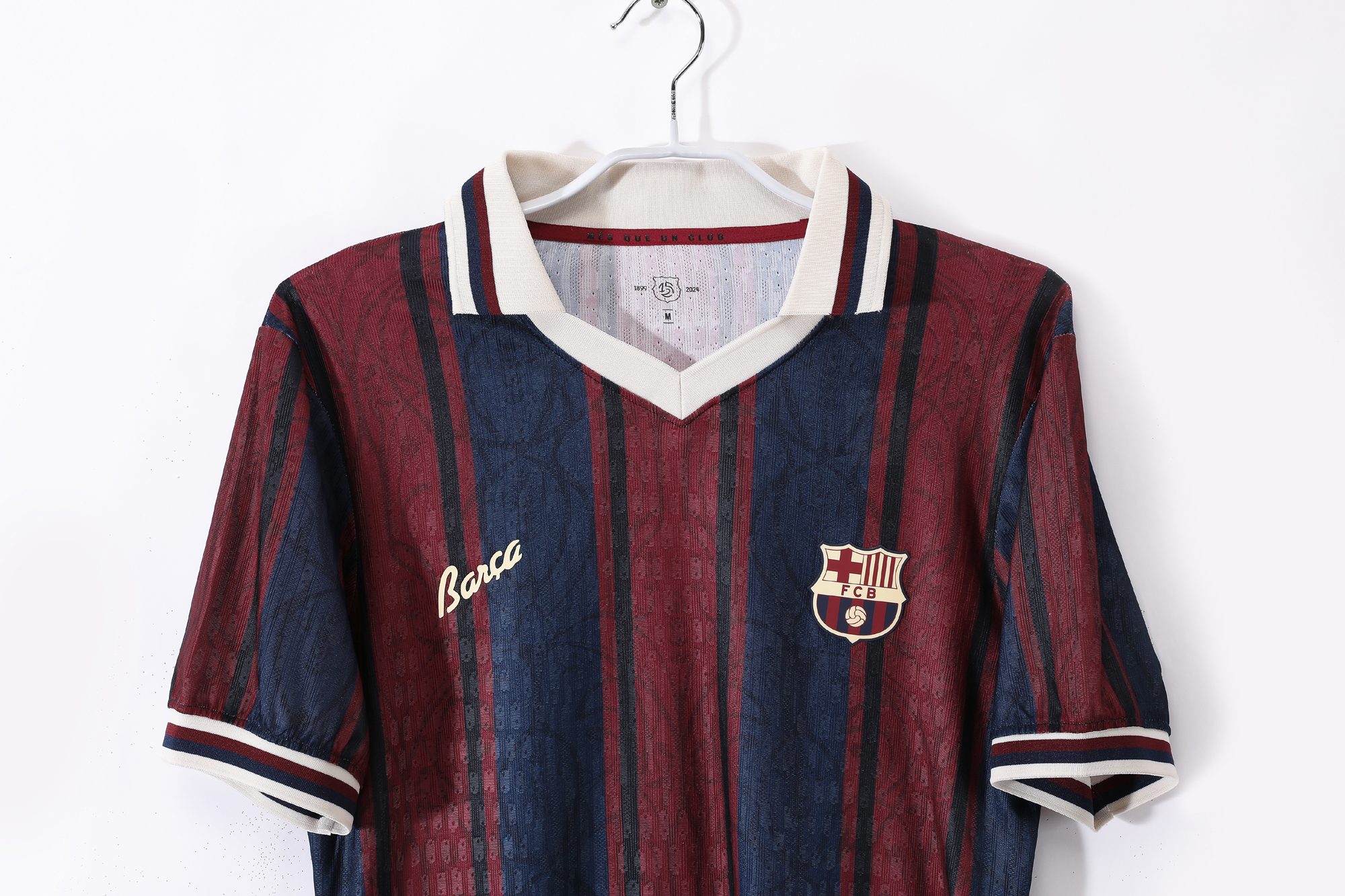 Barcelona 125th Anniversary Edition Home Fans Jersey/ 巴萨125周年纪念版主场