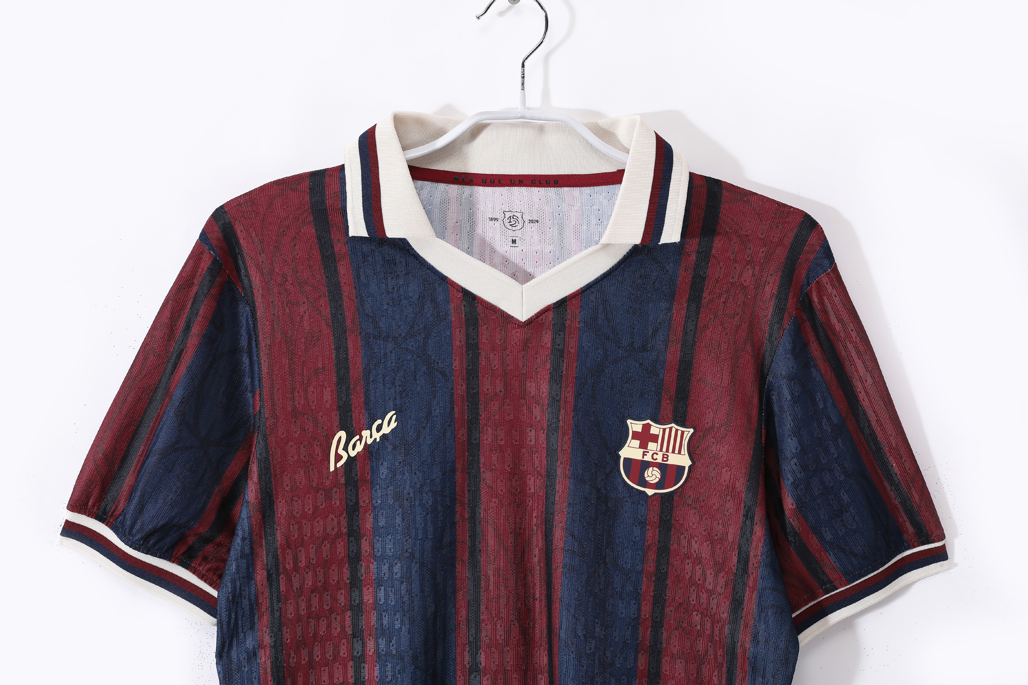 Barcelona 125th Anniversary Edition Home Fans Jersey/ 巴萨125周年纪念版主场