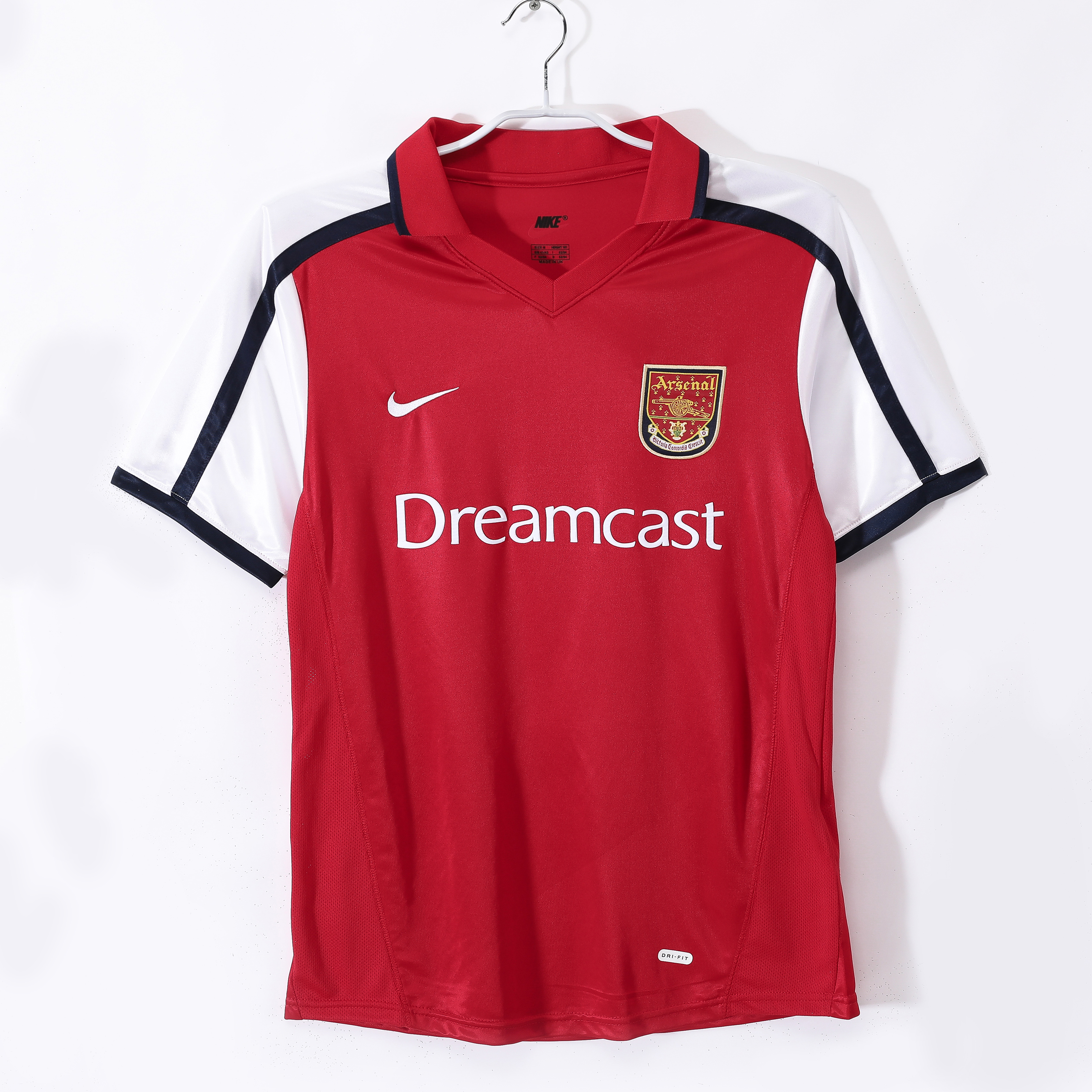 2001-02 Arsenal Home Retro Jersey/01-02阿森纳主场