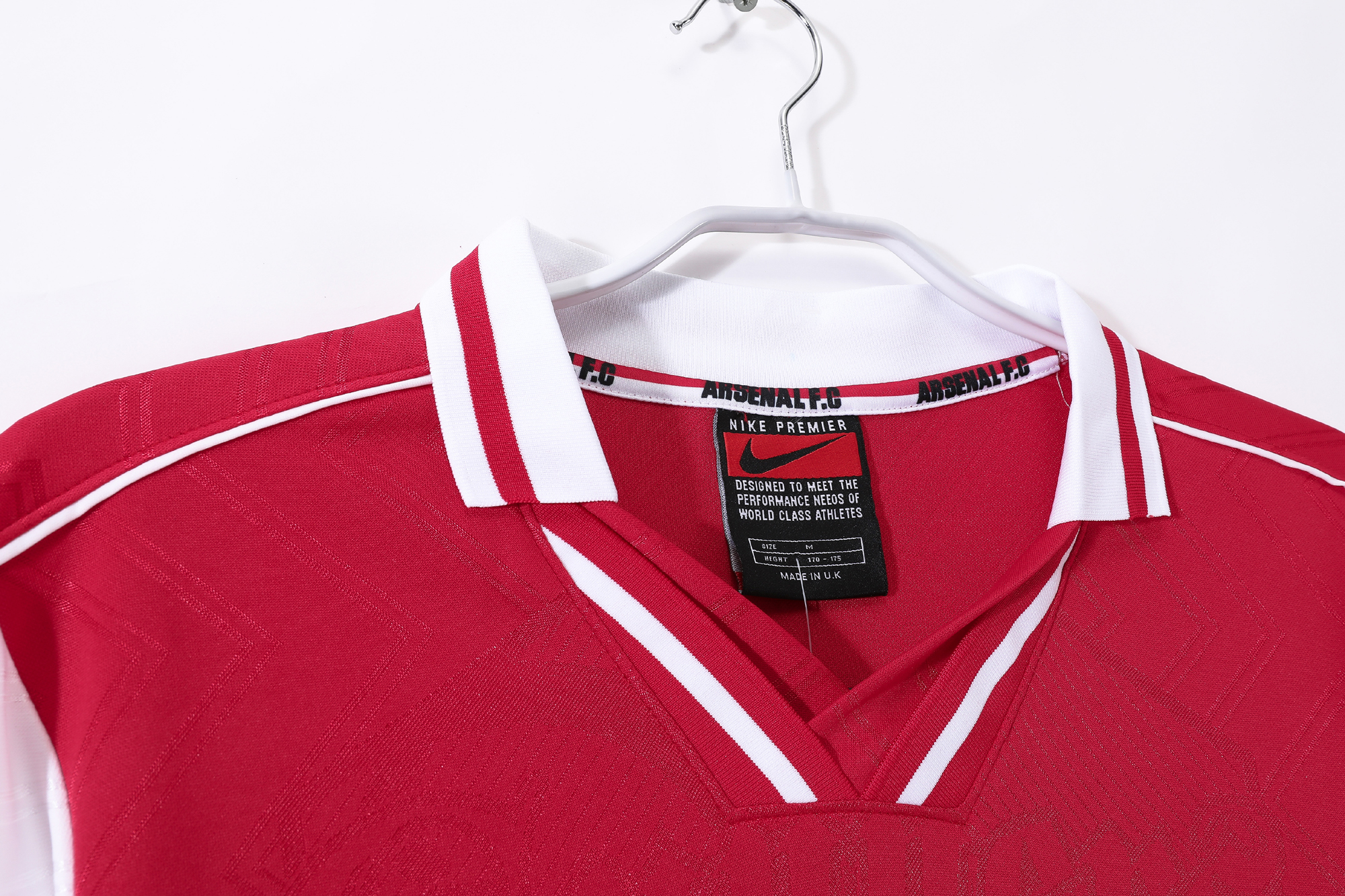 96-97 Arsenal Home Retro Jersey/96-97阿森纳主场