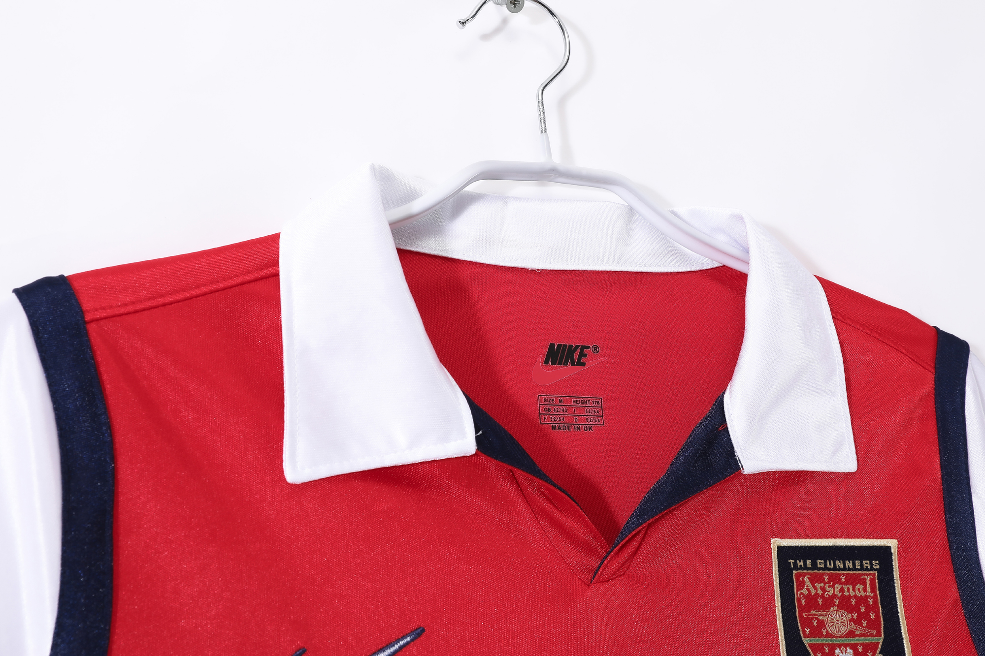 98-99 Arsenal Home Retro Jersey/98-99阿森纳主场