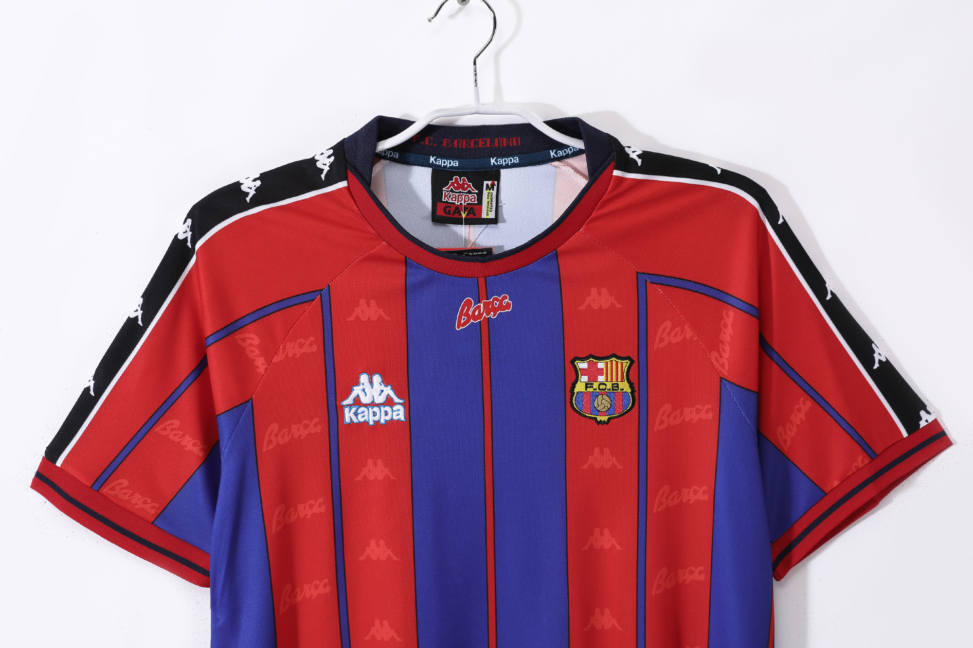 97-98 Barcelona Home Retro Jersey/97-98巴萨主场