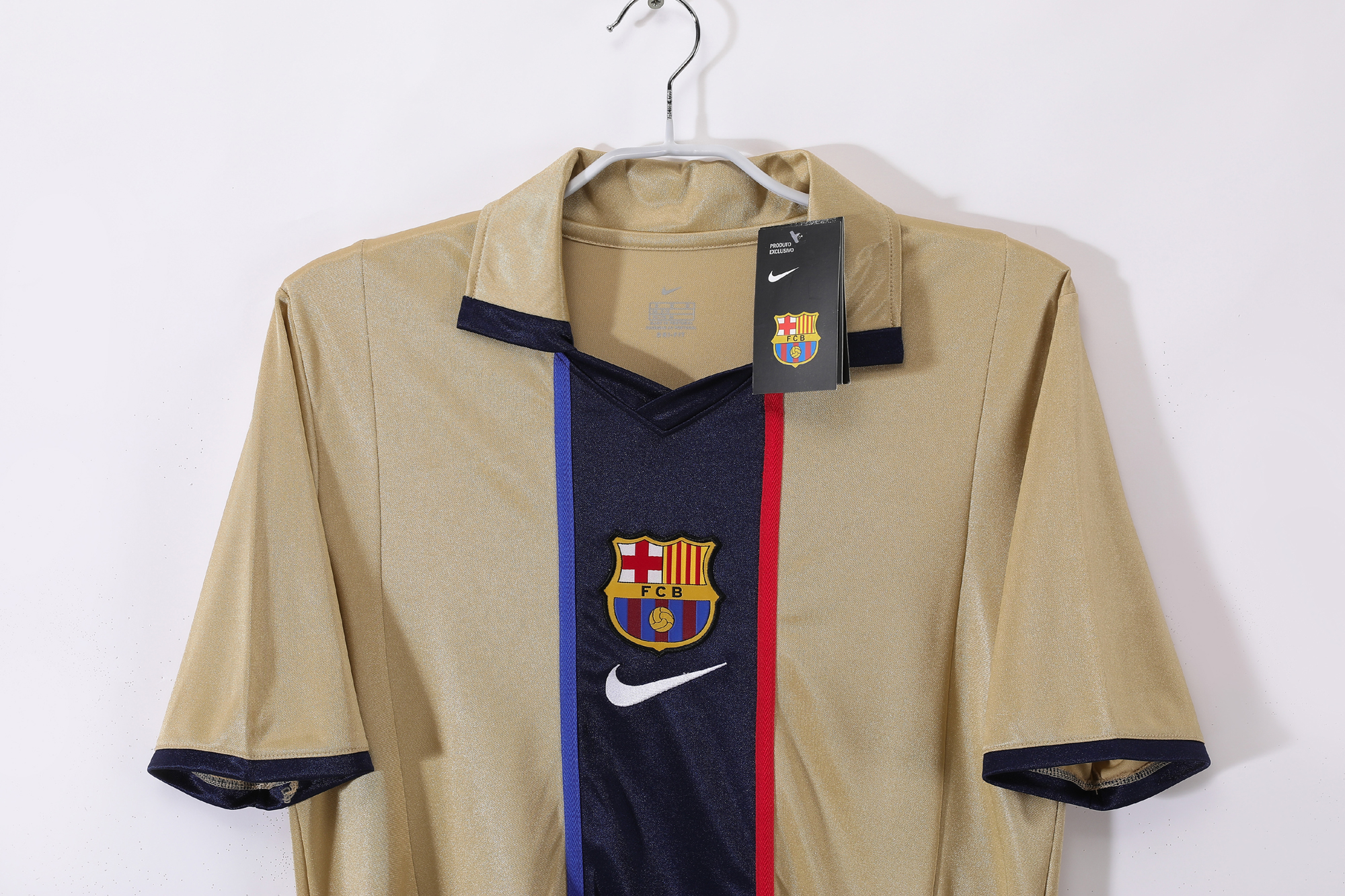 01-02 Barcelona Away Retro Jersey/01-02巴萨客场