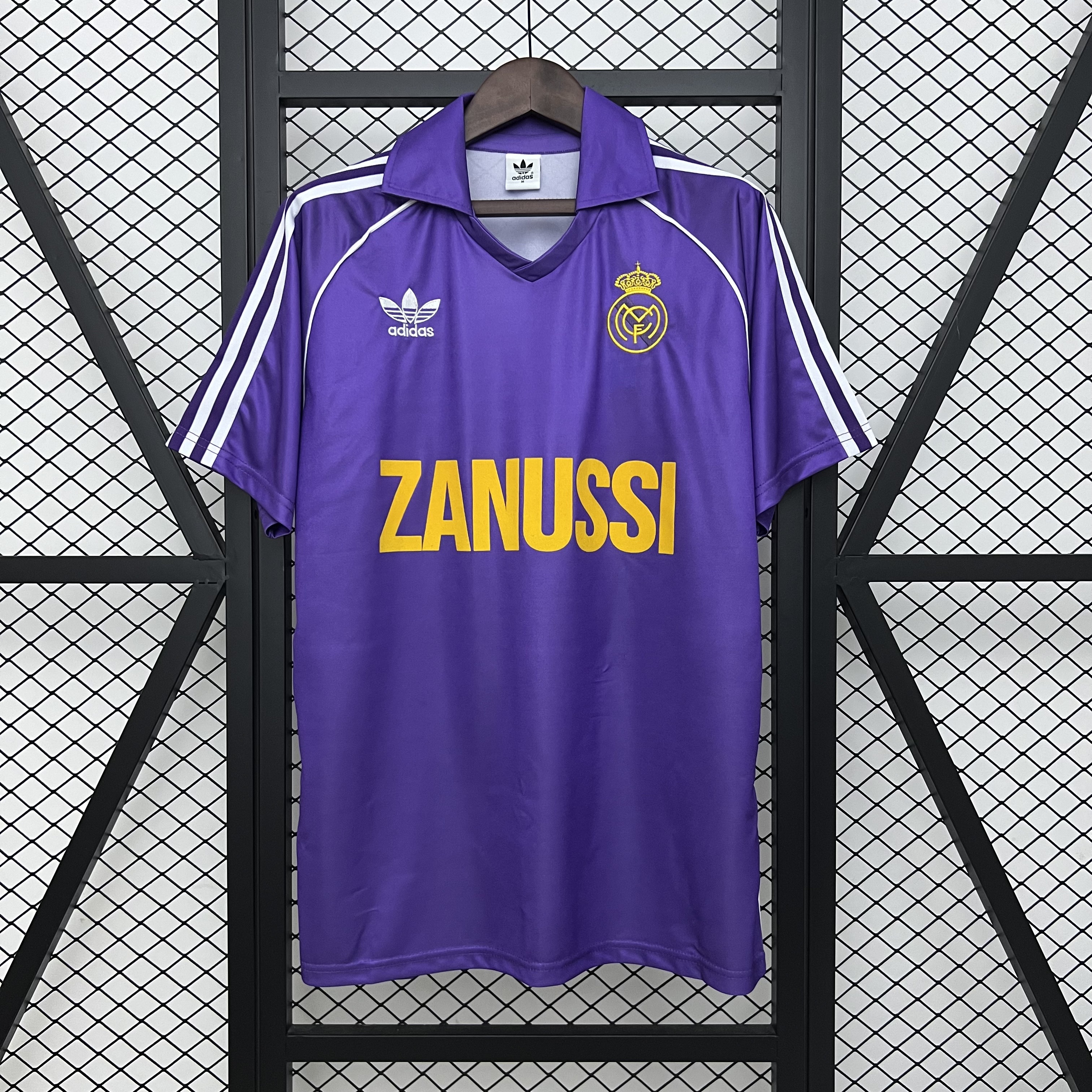 84-85 Real Madrid Away Retro Jersey/84-85 皇马客场