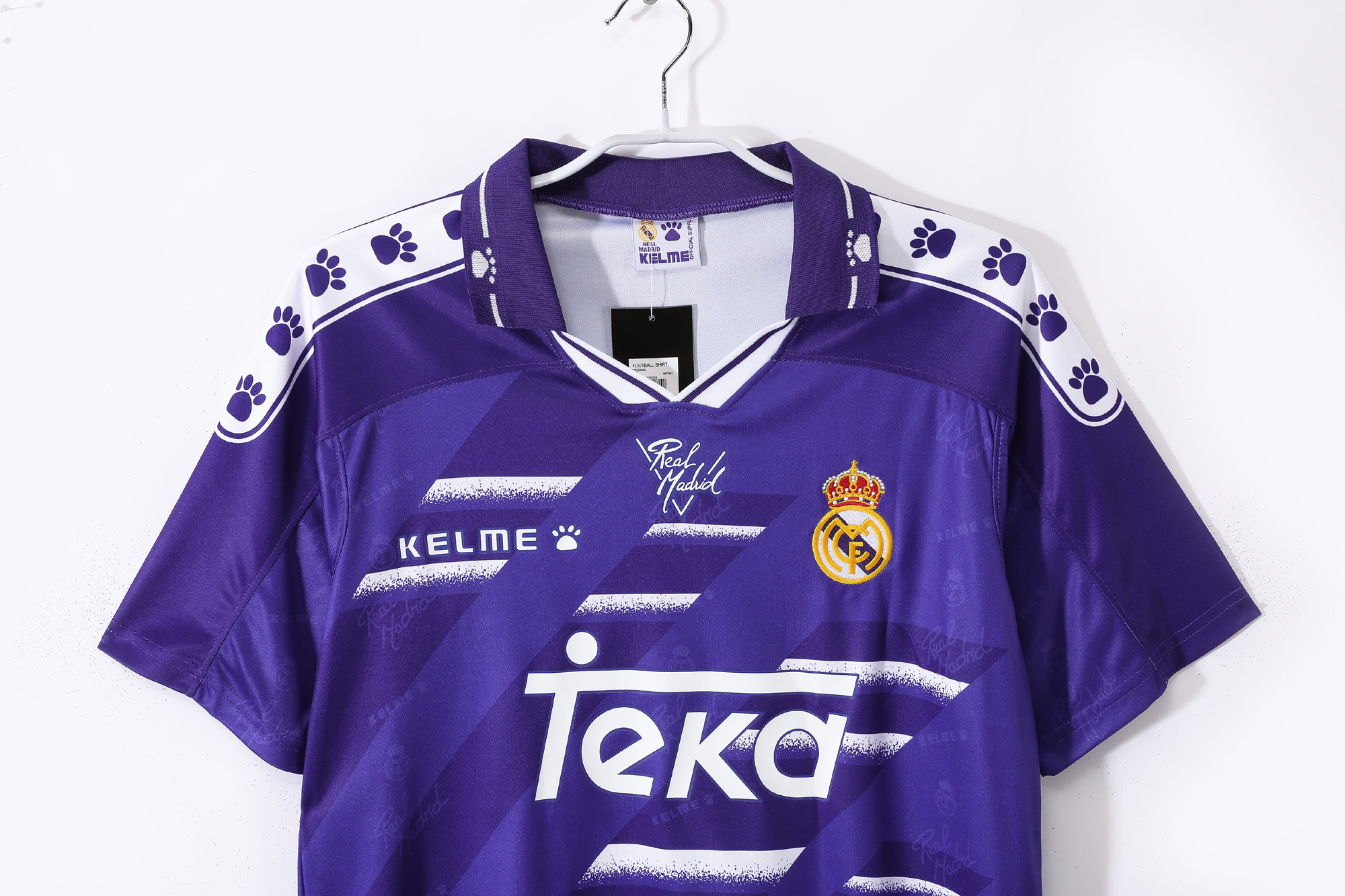 94-96 Real Madrid Away Retro Jersey/94-96皇马客场