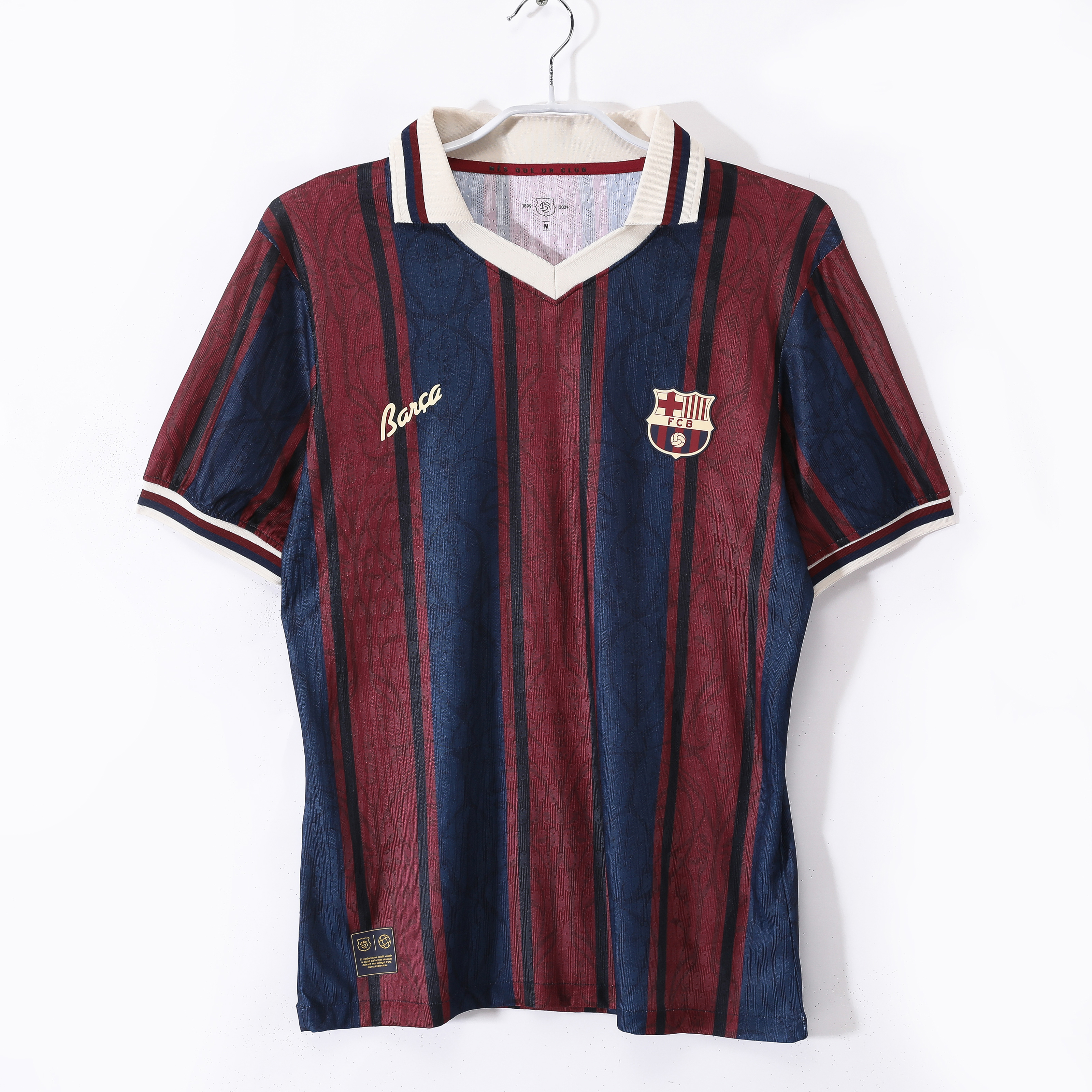 Barcelona 125th Anniversary Edition Home Fans Jersey/ 巴萨125周年纪念版主场