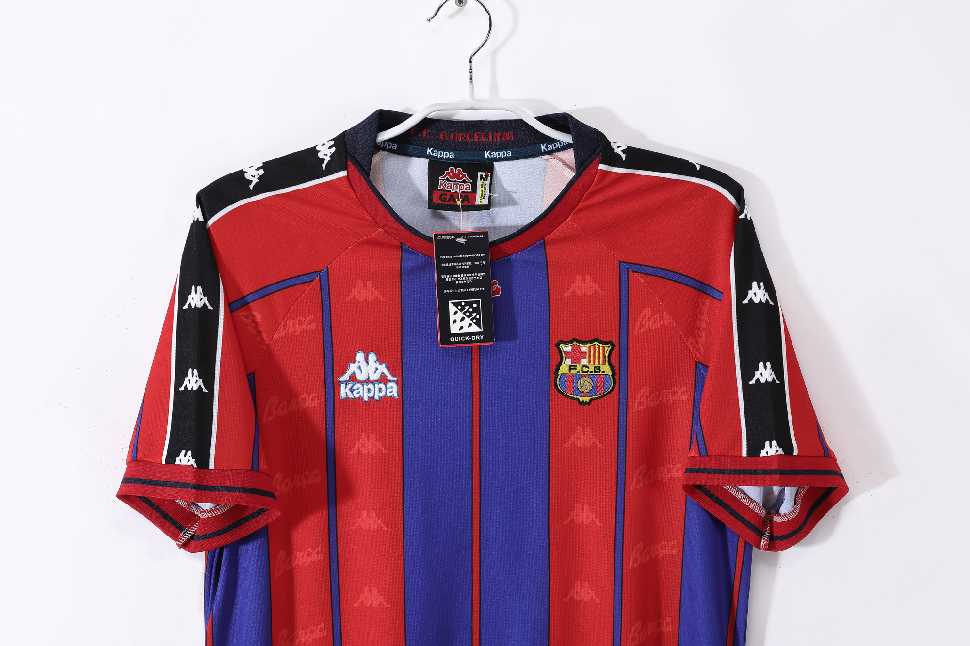 97-98 Barcelona Home Retro Jersey/97-98巴萨主场
