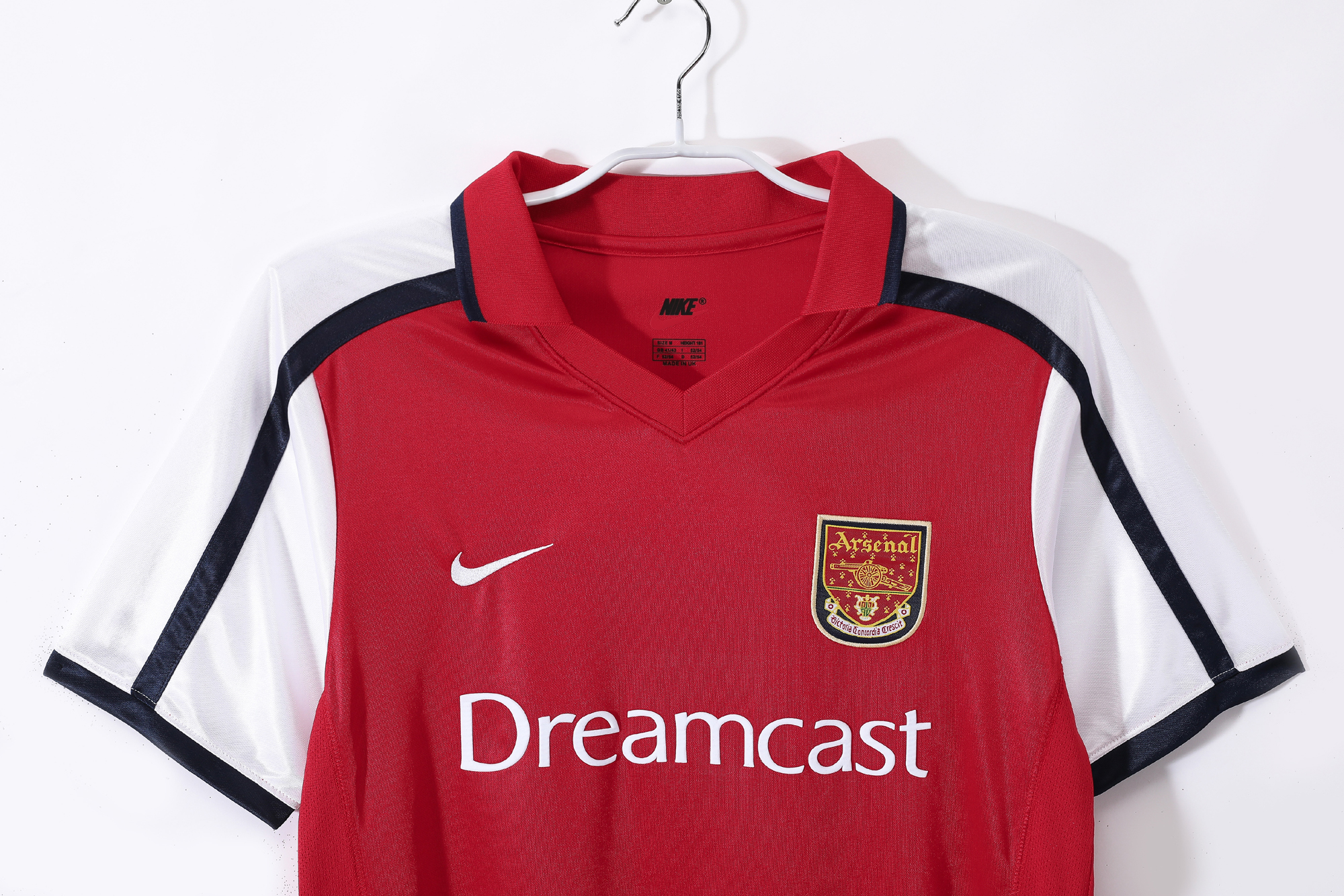 2001-02 Arsenal Home Retro Jersey/01-02阿森纳主场