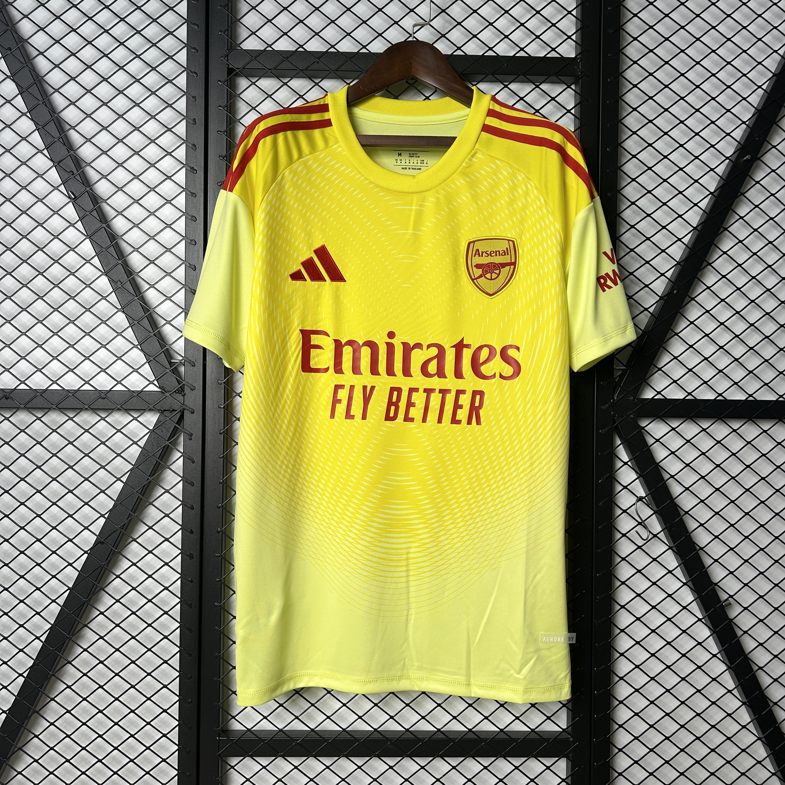 25-26 Arsenal GoalKeeper Fans Jersey/25-26  阿森纳黄色守门员