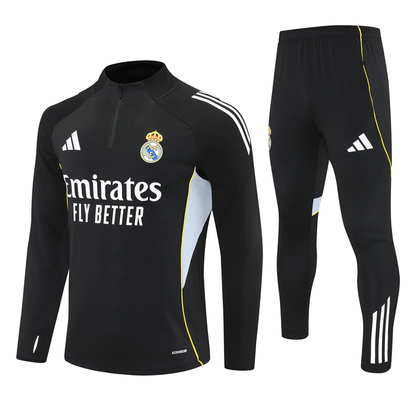 25-26 Real Madrid Training Suit/ 25-26皇马半拉训练服
