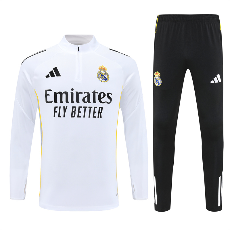 25-26 Real Madrid Training Suit/ 25-26皇马半拉训练服