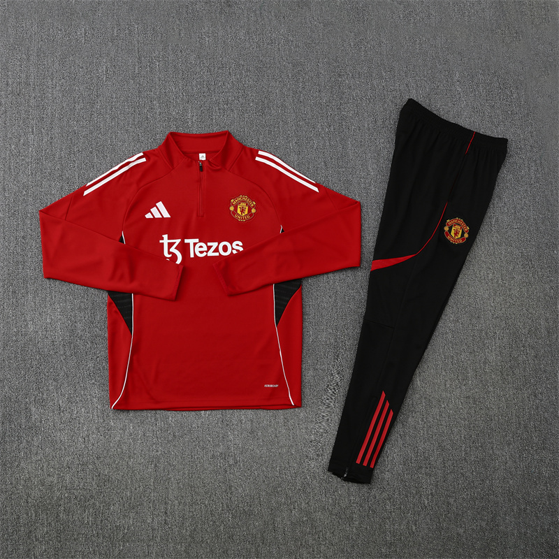 25-26 Manchester United Training Suit/ 25-26曼联半拉训练服