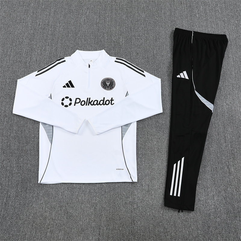 25-26 Miami White Training Suit/ 25-26迈阿密半拉训练服