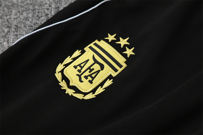 25-26 Argentina Black Training Suit/ 25-26阿根廷黑色训练服