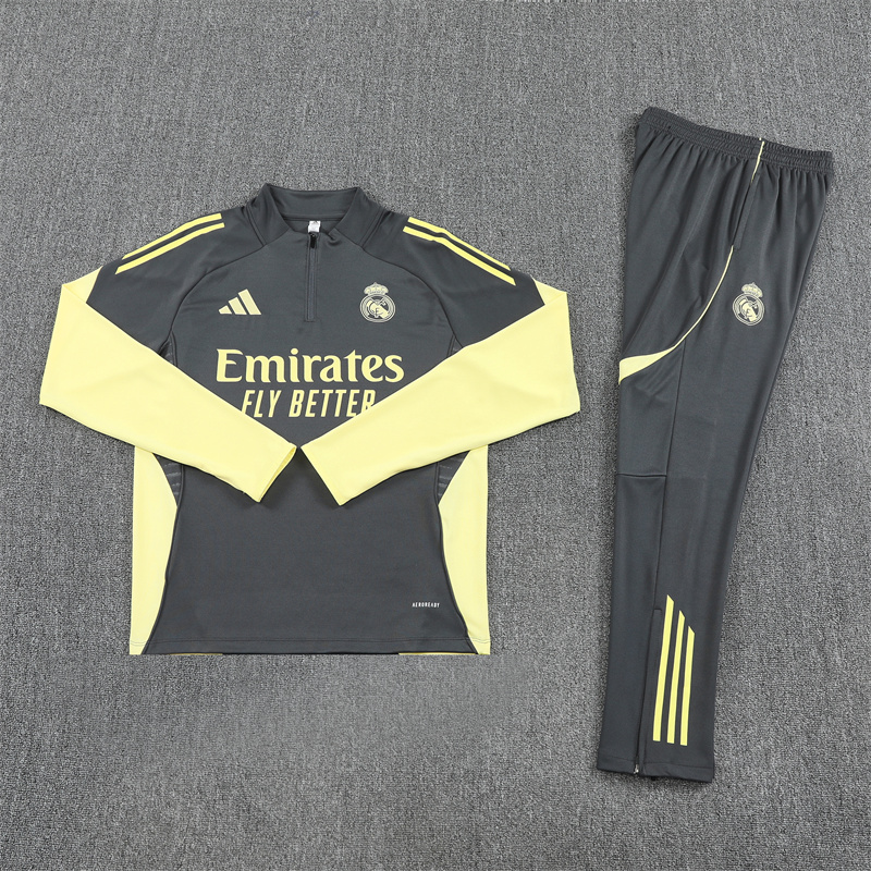 25-26 Real Madrid Training Suit/ 25-26皇马半拉训练服