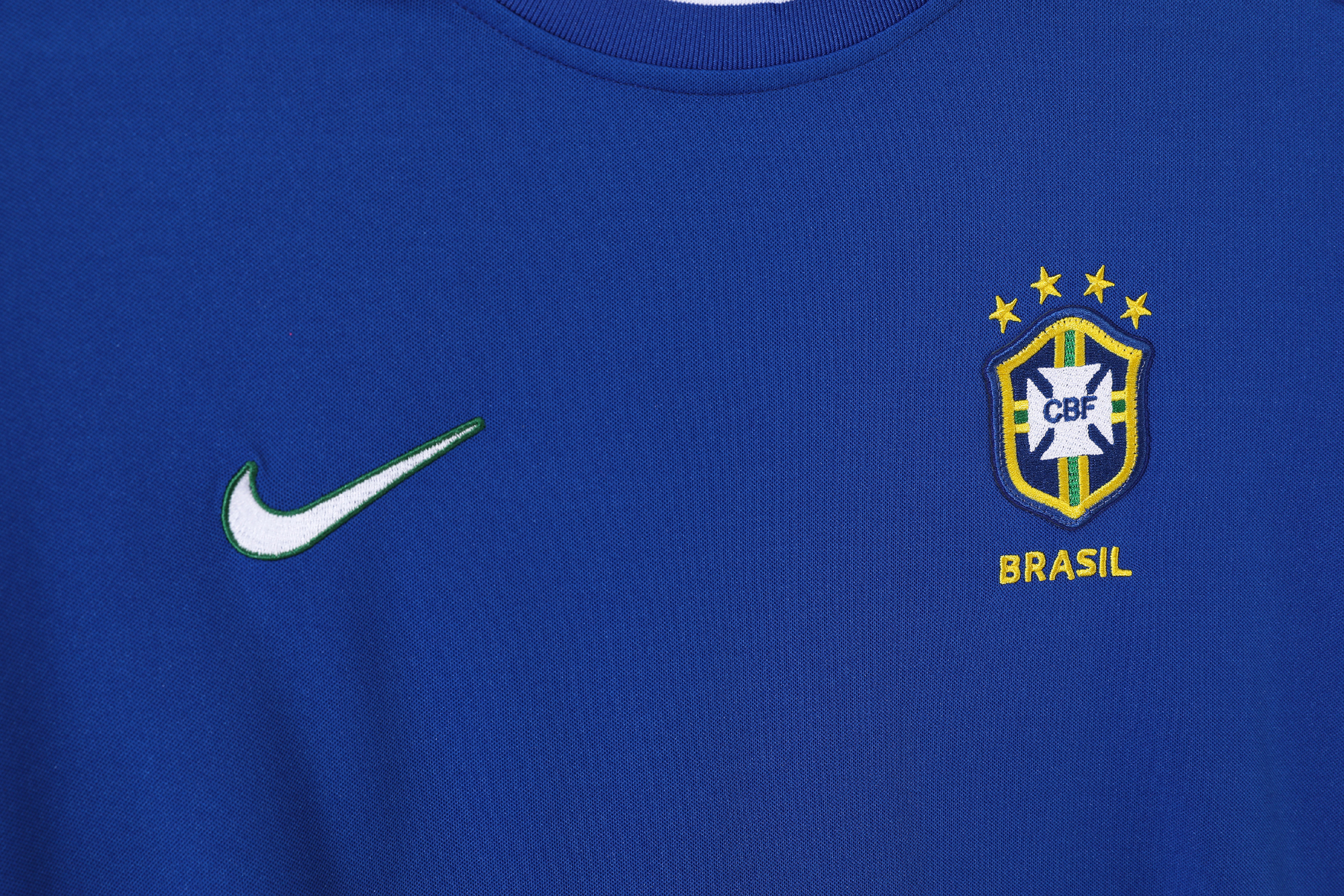 1998 Brazil Away Retro Long Sleeve Jersey/1998巴西客场长袖