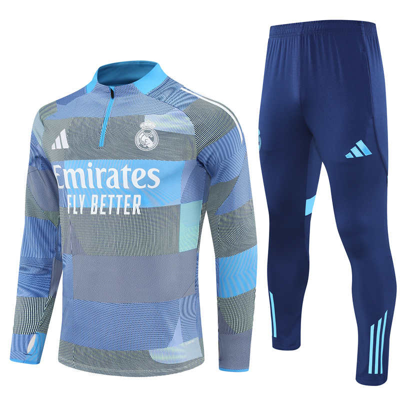 25-26 Real Madrid Training Suit/ 25-26皇马半拉训练服