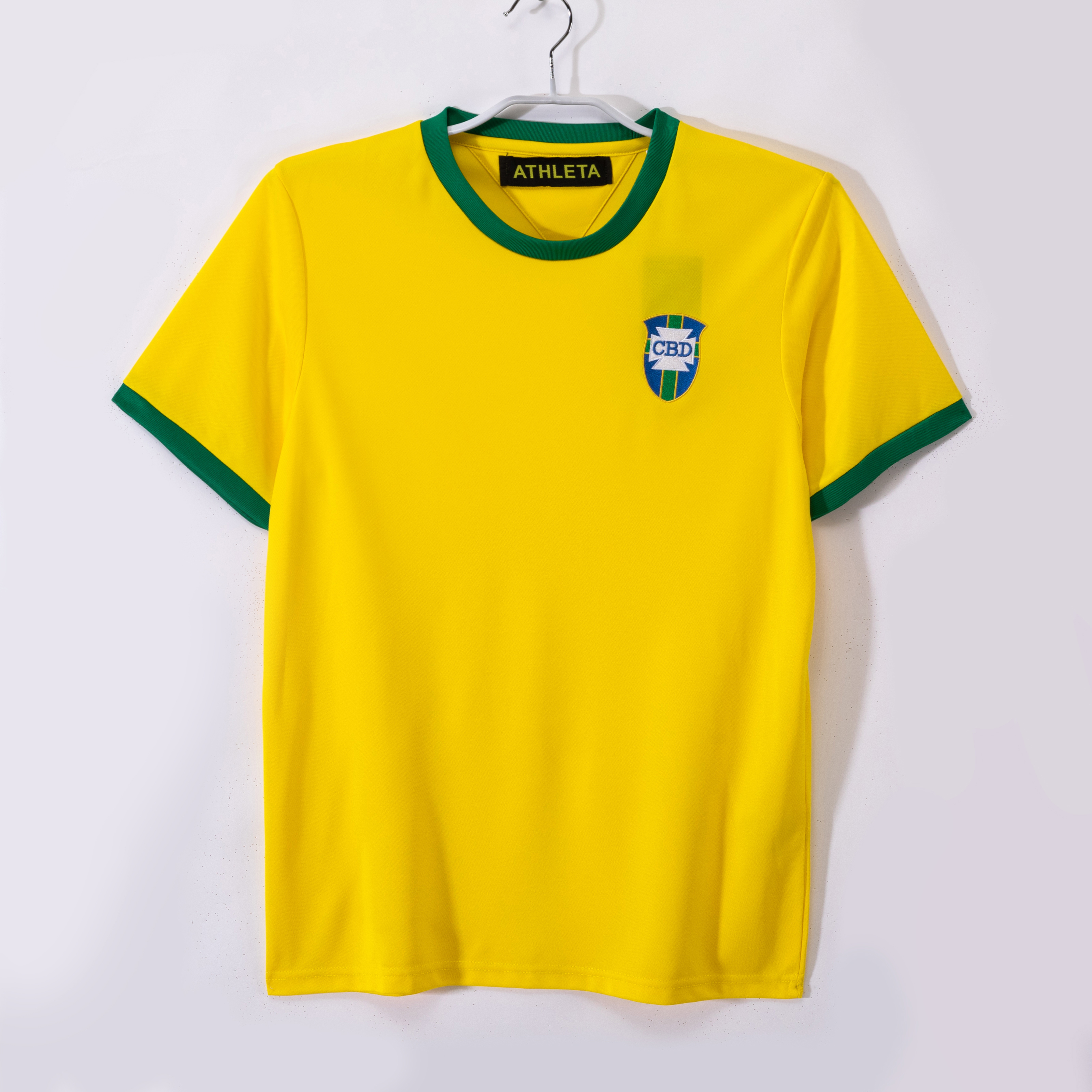 1970 Brazil Home Retro Jersey/1970巴西主场
