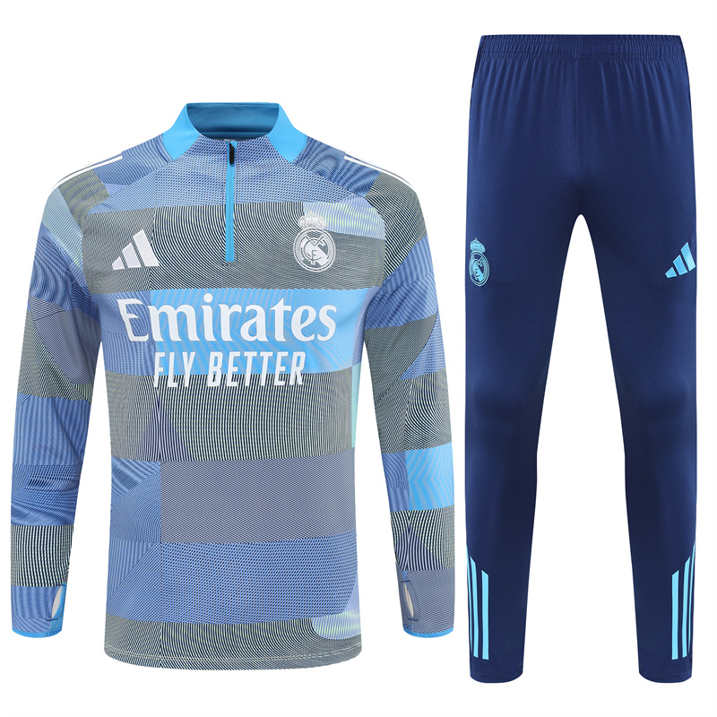 25-26 Real Madrid Training Suit/ 25-26皇马半拉训练服