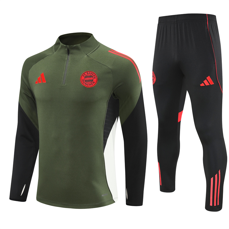 25-26 Bayern Munich Training Suit/25-26拜仁半拉训练服