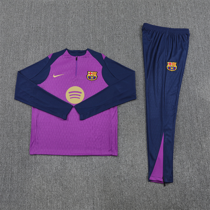 25-26 Barcelona Player Version Training Suit/25-26巴萨半拉训练服，球员版