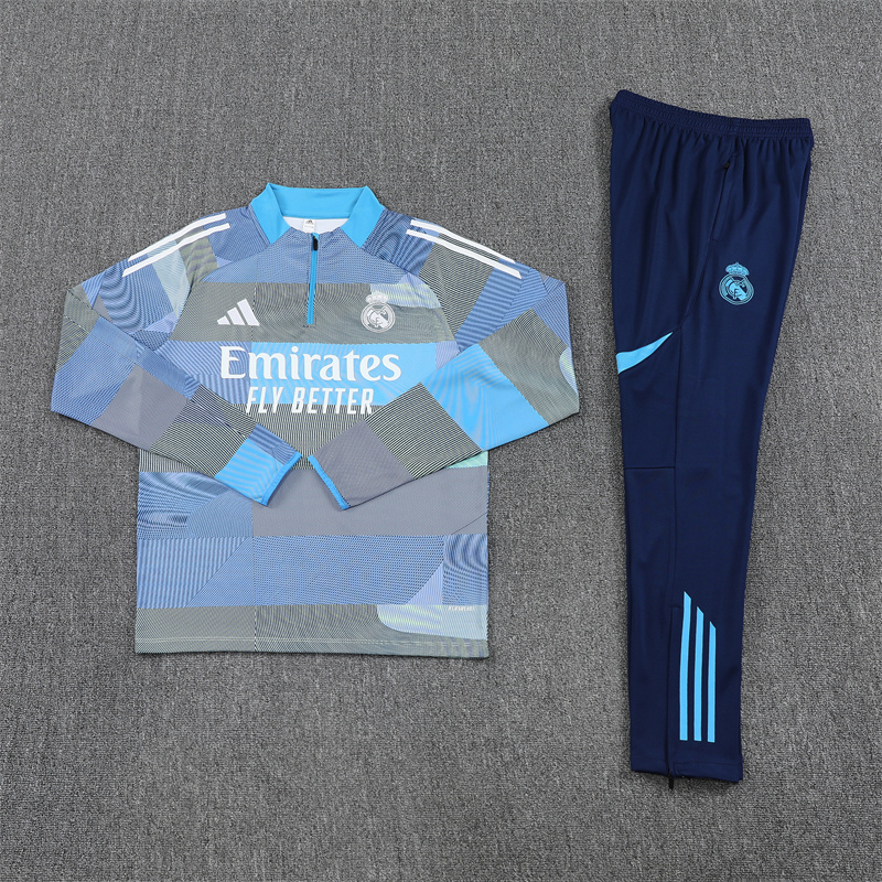 25-26 Real Madrid Training Suit/ 25-26皇马半拉训练服