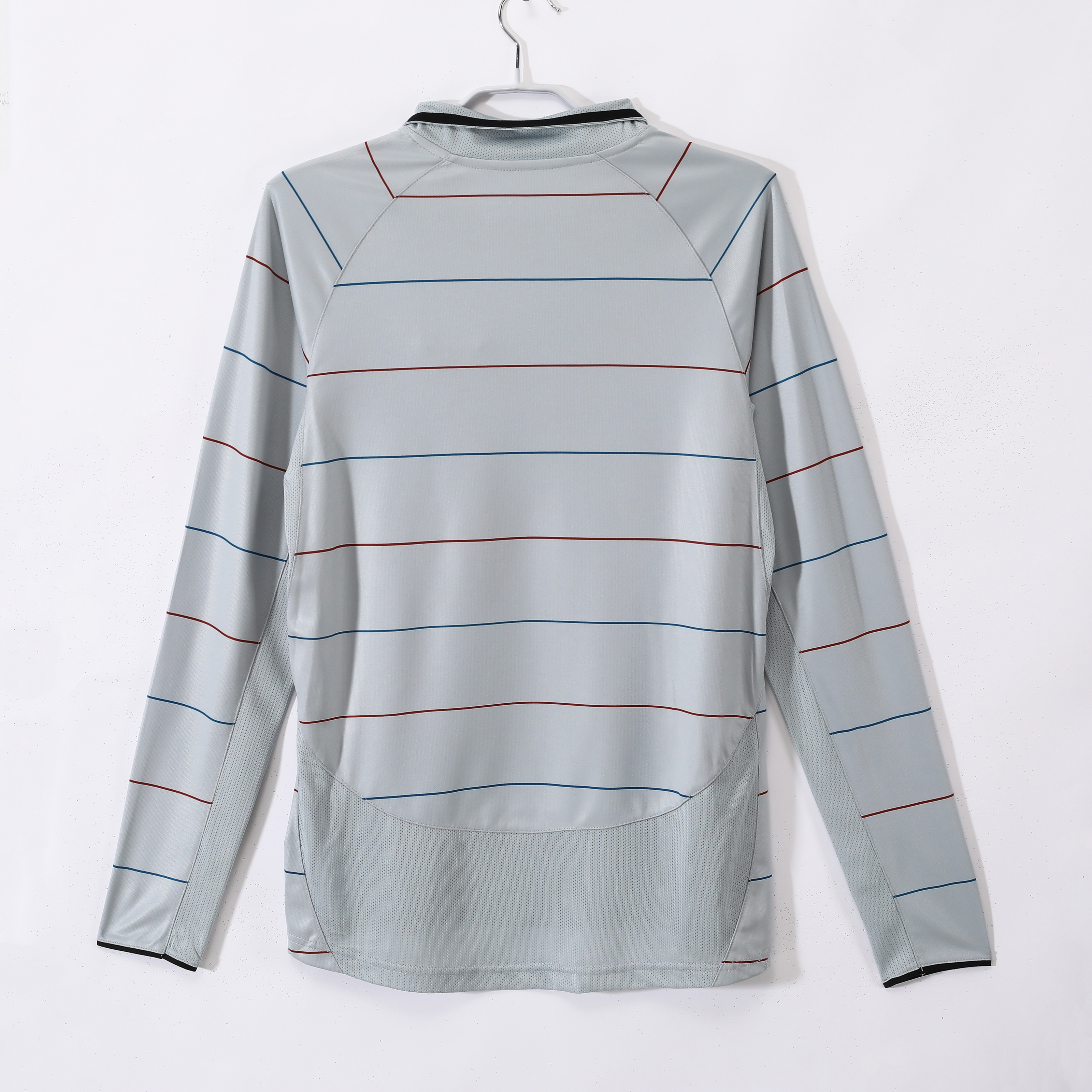 03-04 Barcelona Away long sleeve Retro Jersey/03-04巴萨客场长袖