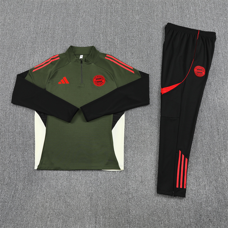 25-26 Bayern Munich Training Suit/25-26拜仁半拉训练服