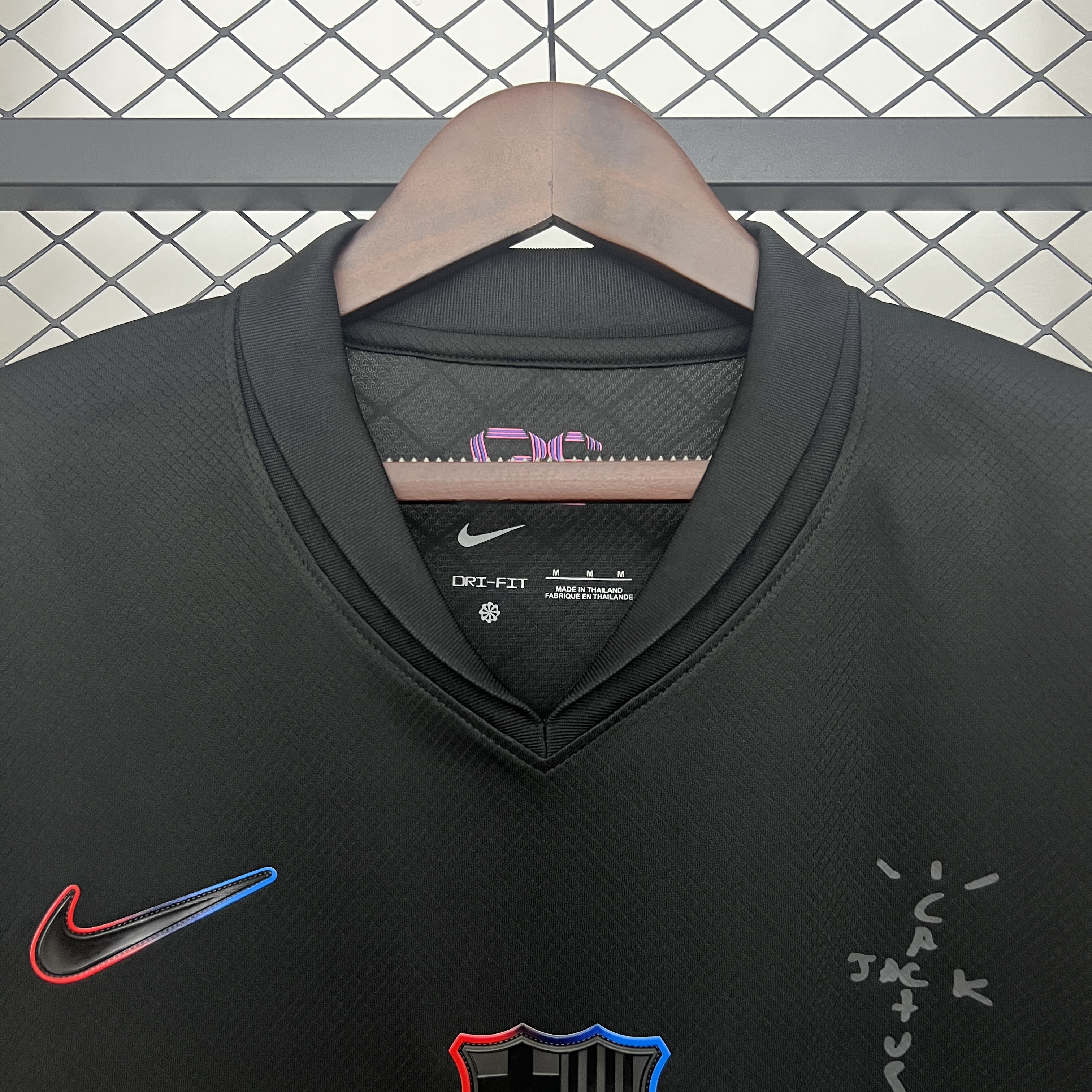 24-25 Barcelona Black TRAVIS SCOTT  Fans Jersey/ 24-25巴萨客场球迷特别版
