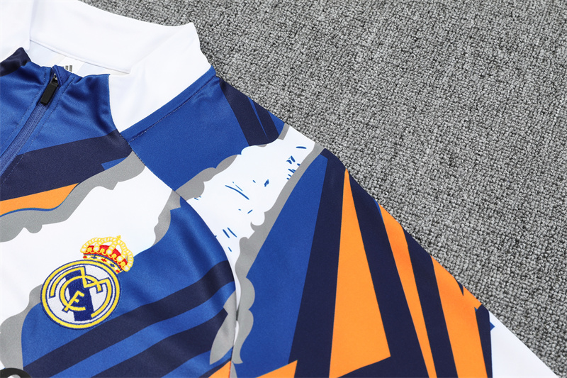 25-26 Real Madrid Training Suit/ 25-26皇马半拉训练服