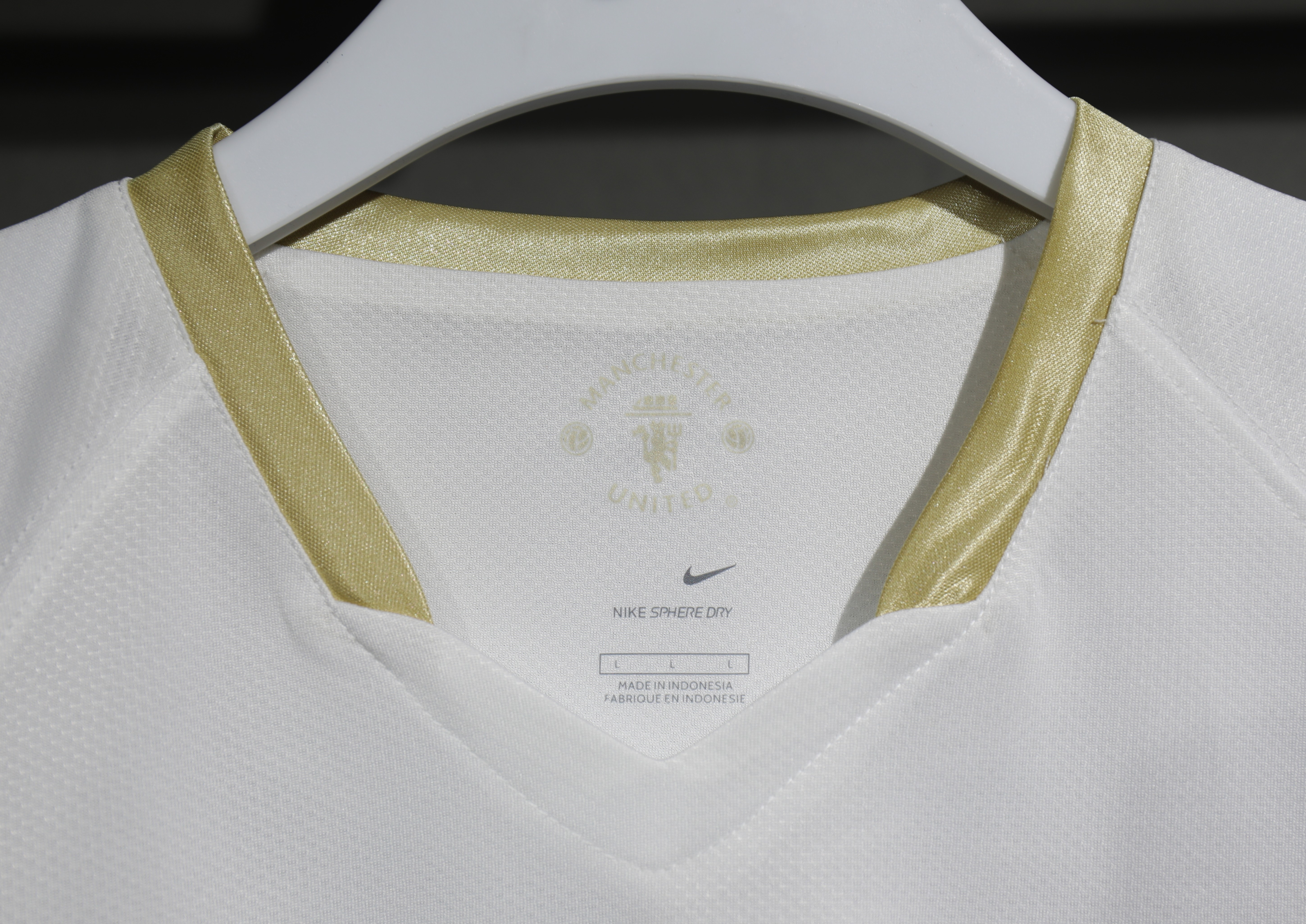 06-07 Manchester United Away Player Long Sleeve Retro Jersey/06-07 曼联客场球员长袖
