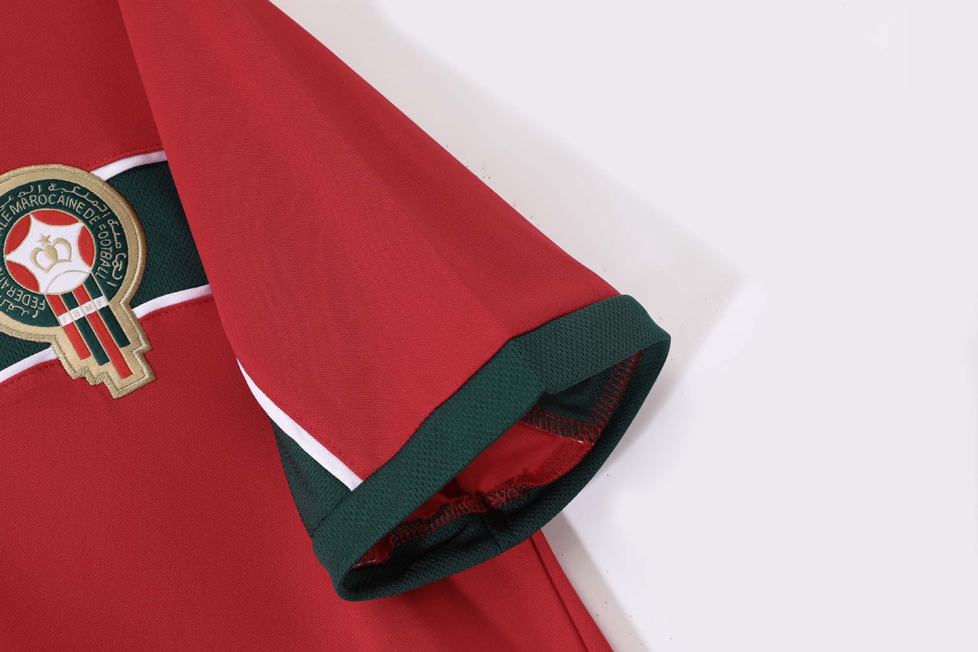 1998 Morocco Red Retro Jersey/1998摩洛哥红色复古