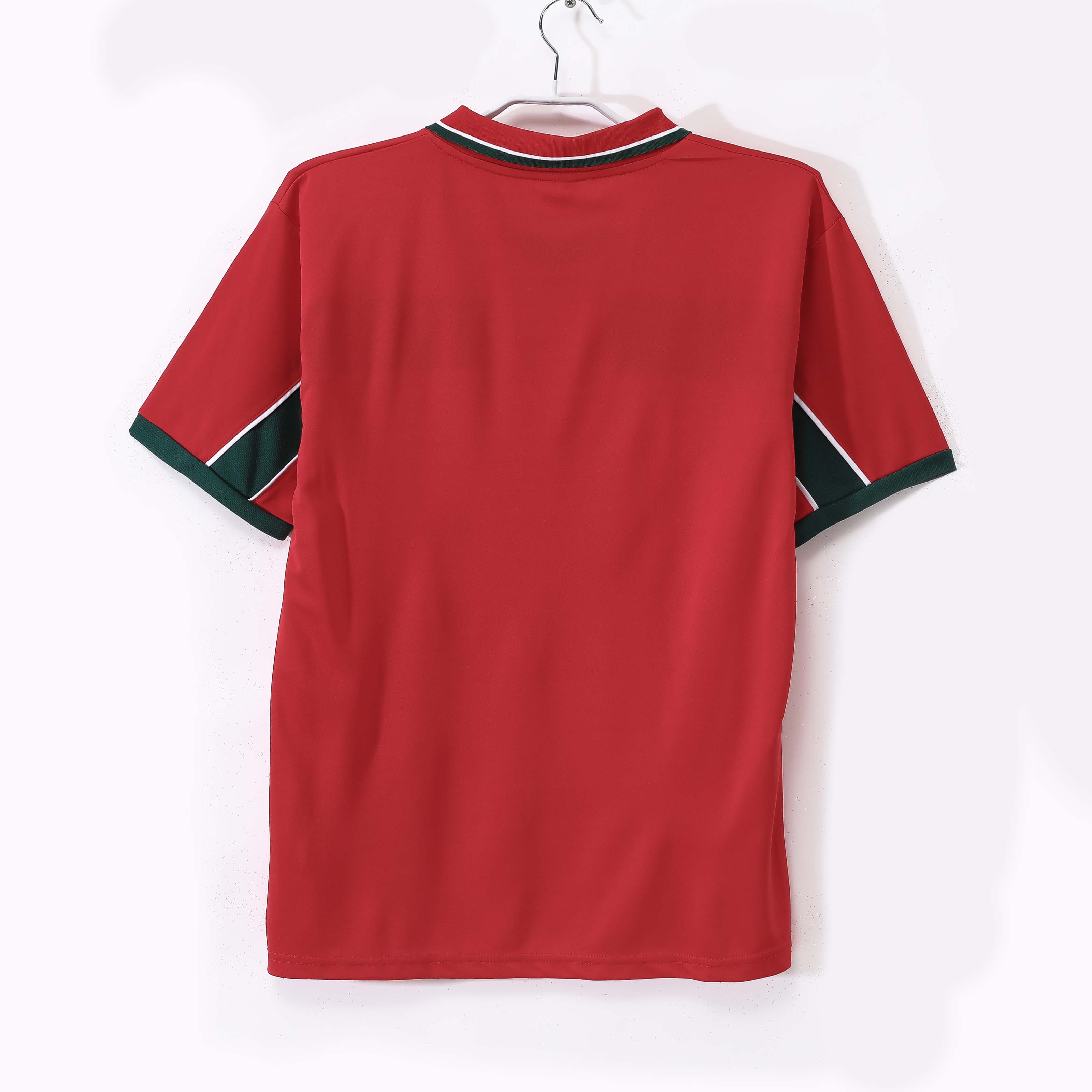 1998 Morocco Red Retro Jersey/1998摩洛哥红色复古