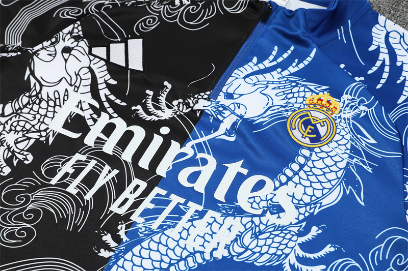 25-26 Real Madrid Training Suit/ 25-26皇马半拉训练服