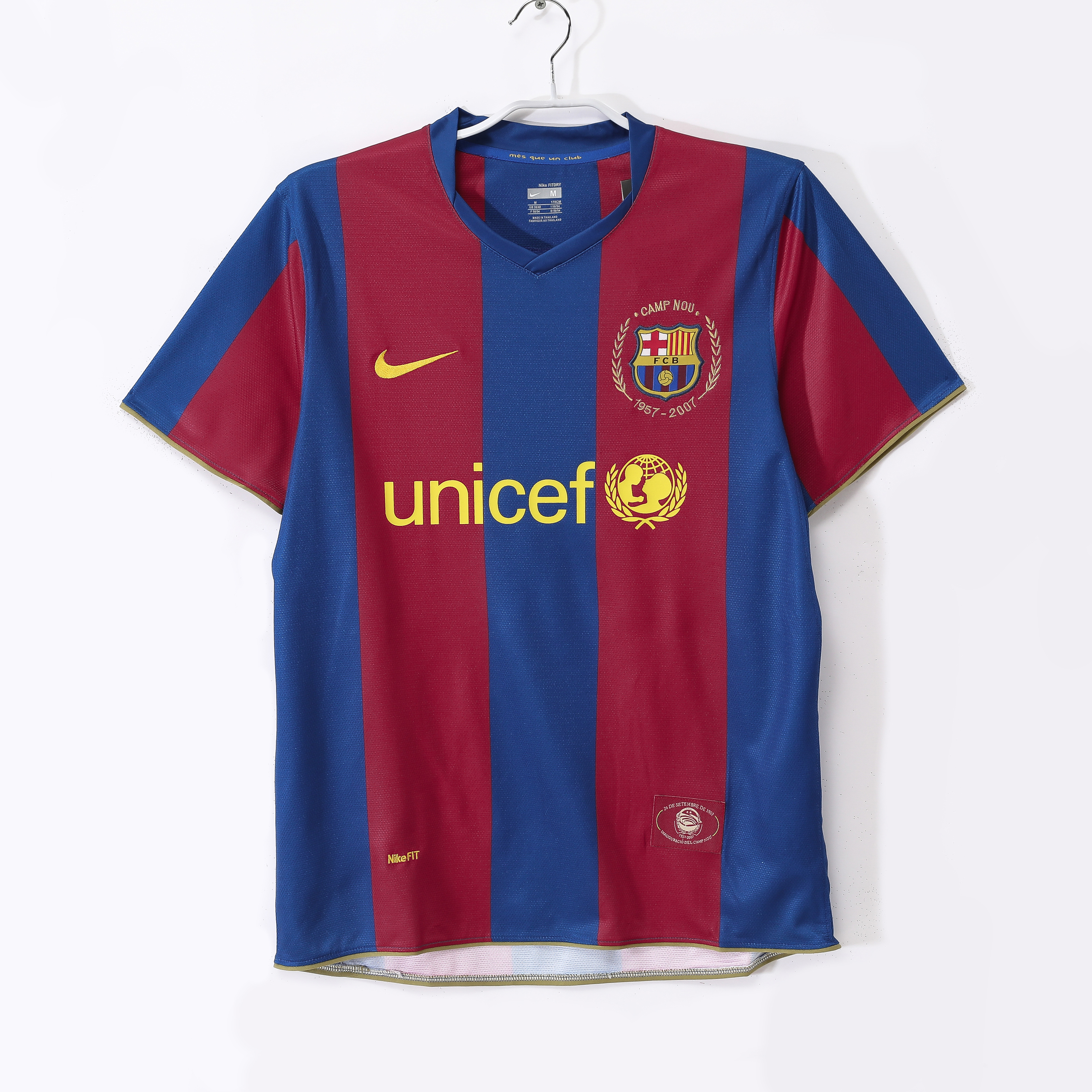 07-08 Barcelona Home Retro Jersey/07-08巴萨主场