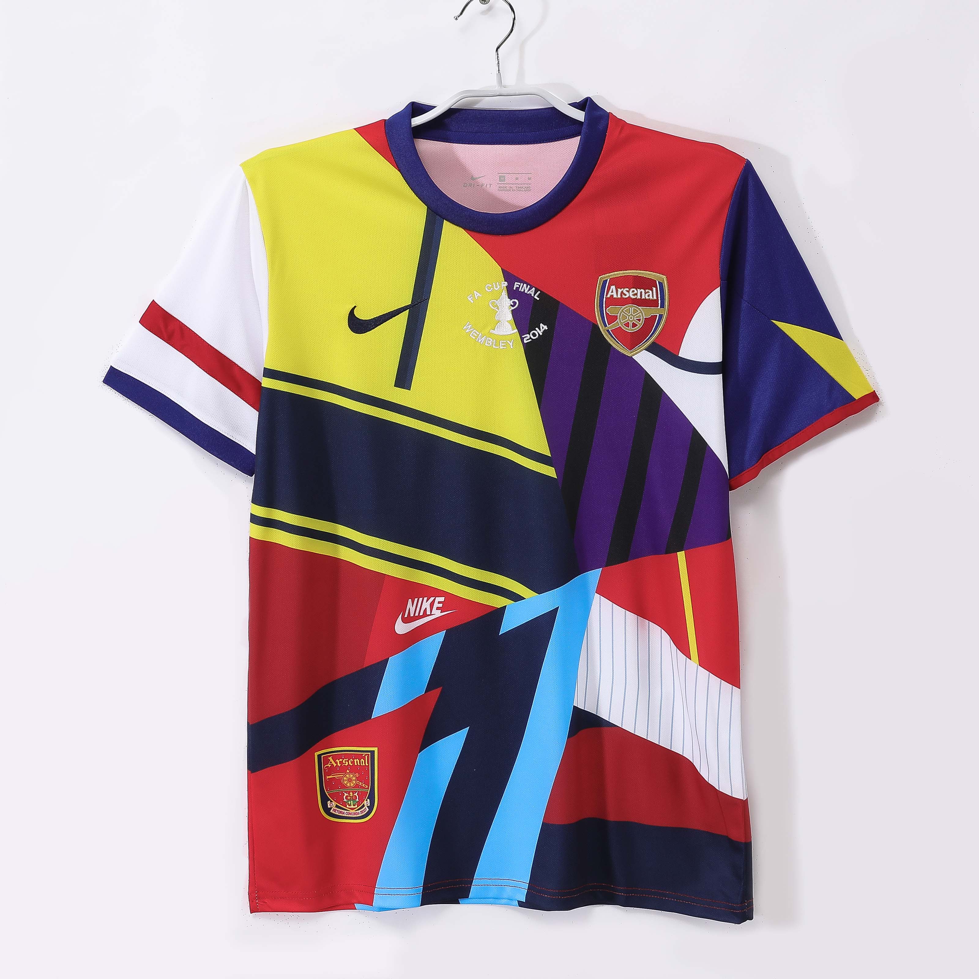 2014 Arsenal Commemorative Edition Retro Jersey/2014阿森纳纪念版