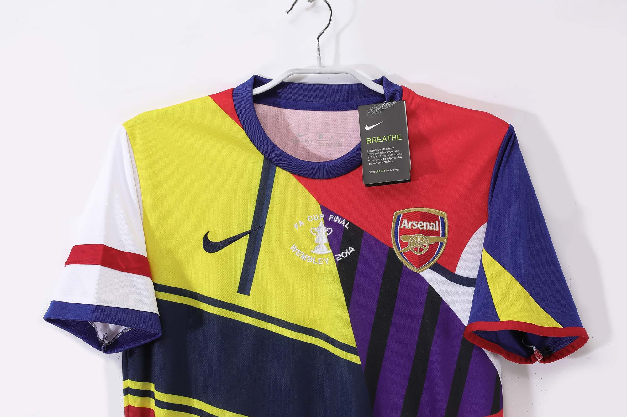2014 Arsenal Commemorative Edition Retro Jersey/2014阿森纳纪念版