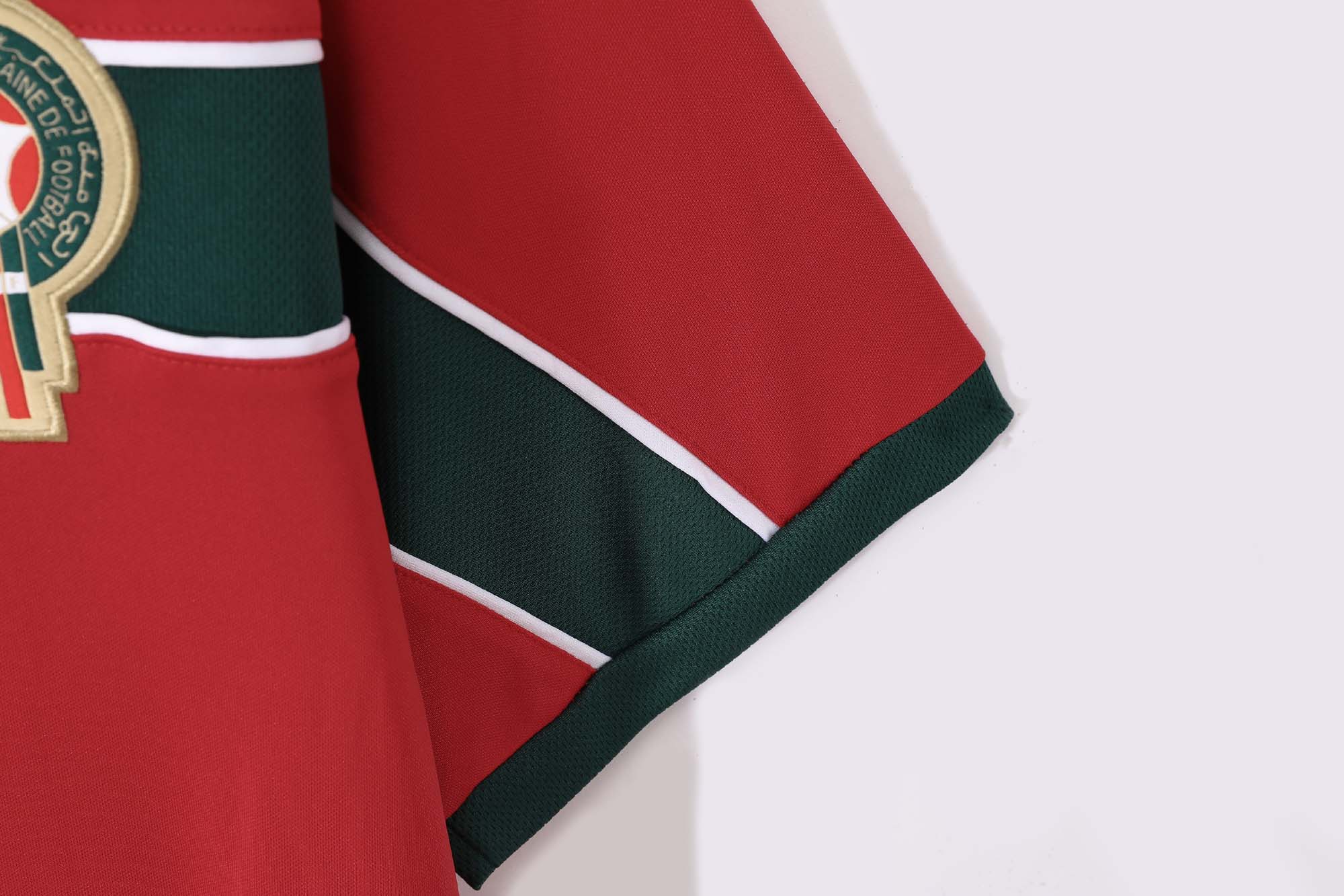 1998 Morocco Red Retro Jersey/1998摩洛哥红色复古