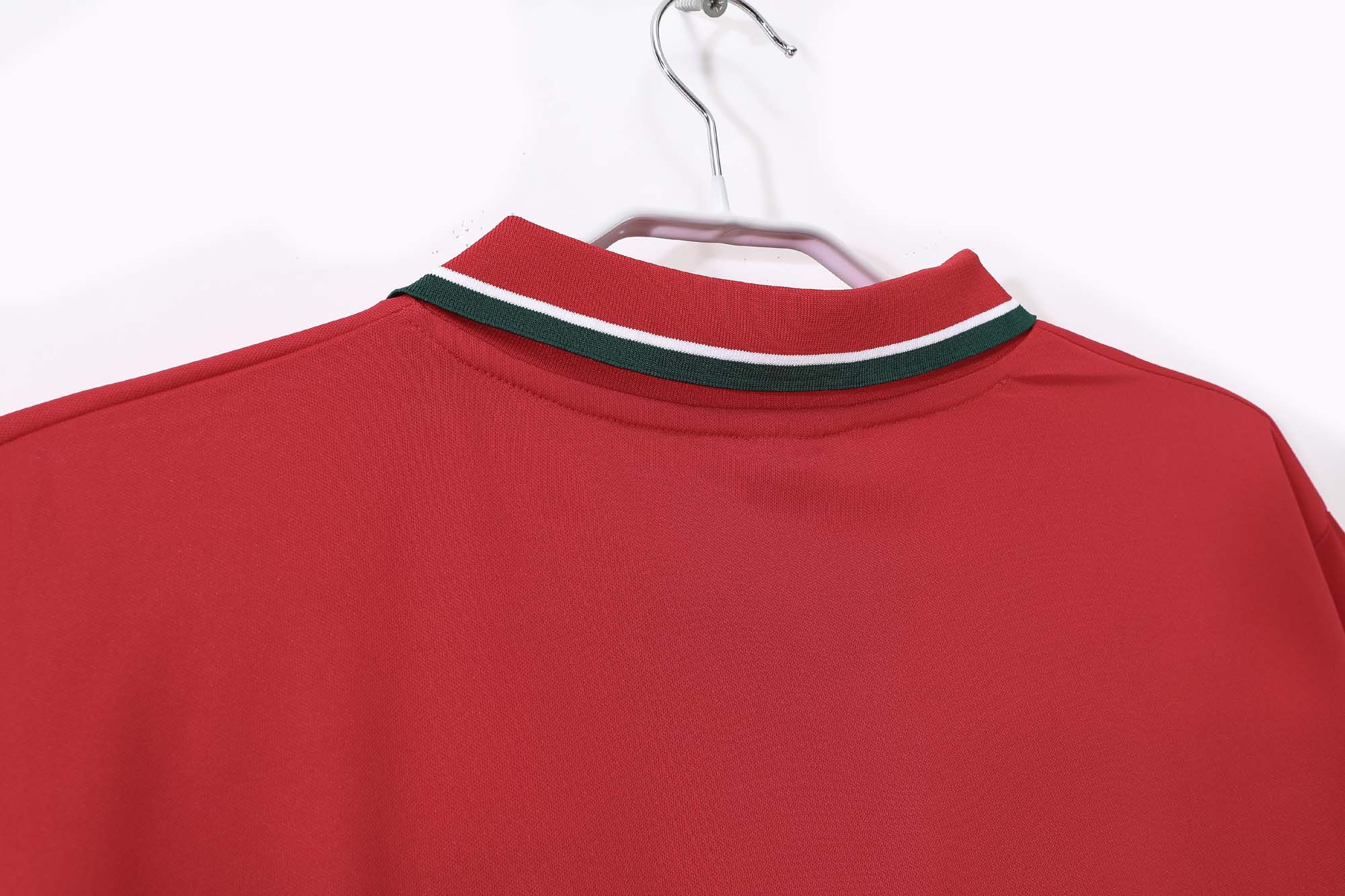 1998 Morocco Red Retro Jersey/1998摩洛哥红色复古