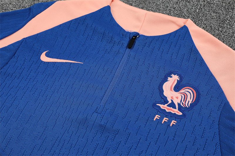 2025 France Player Version Training Suit/2025法国半拉训练服，球员版