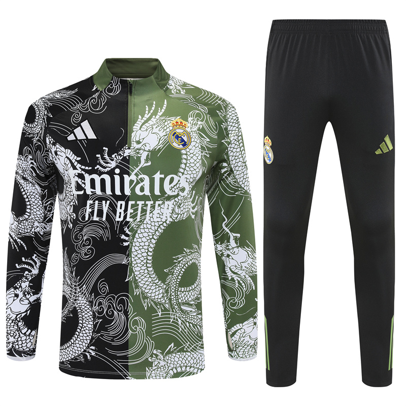 25-26 Real Madrid Training Suit/ 25-26皇马半拉训练服
