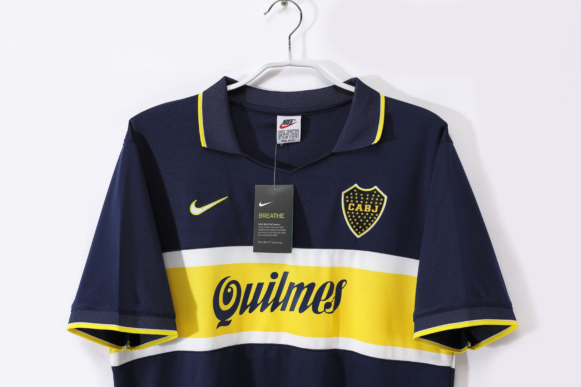 96-97 Boca Juniors Home Retro Jersey/96-97博卡主场