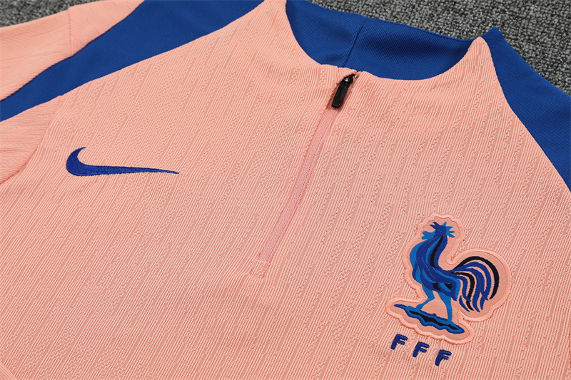 2025 France Player Version Training Suit/2025法国半拉训练服，球员版