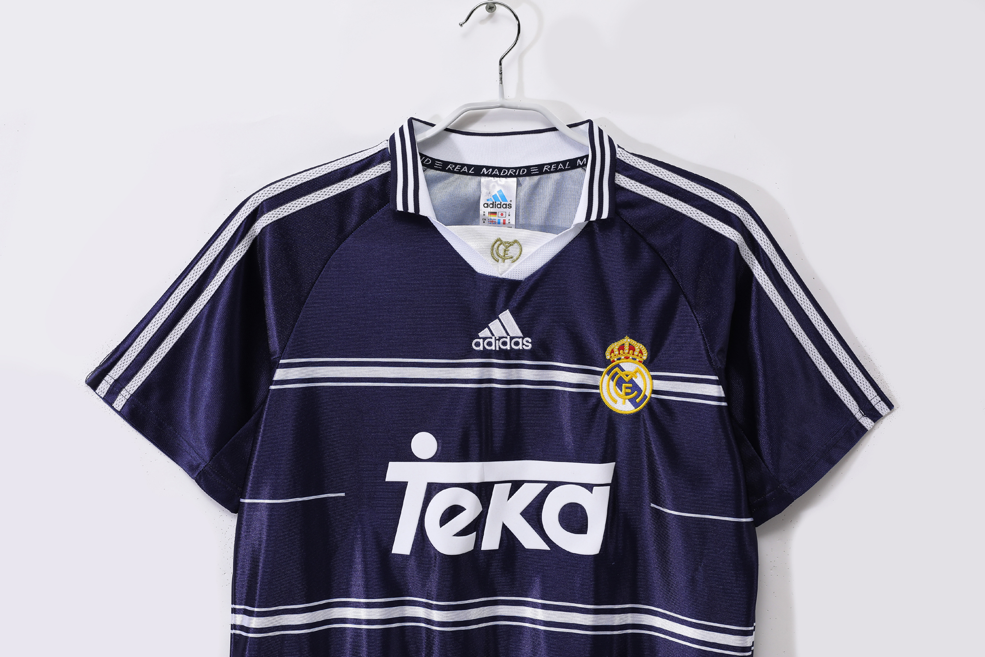 98-99 Real Madrid Away Retro Jersey/98-99皇马客场