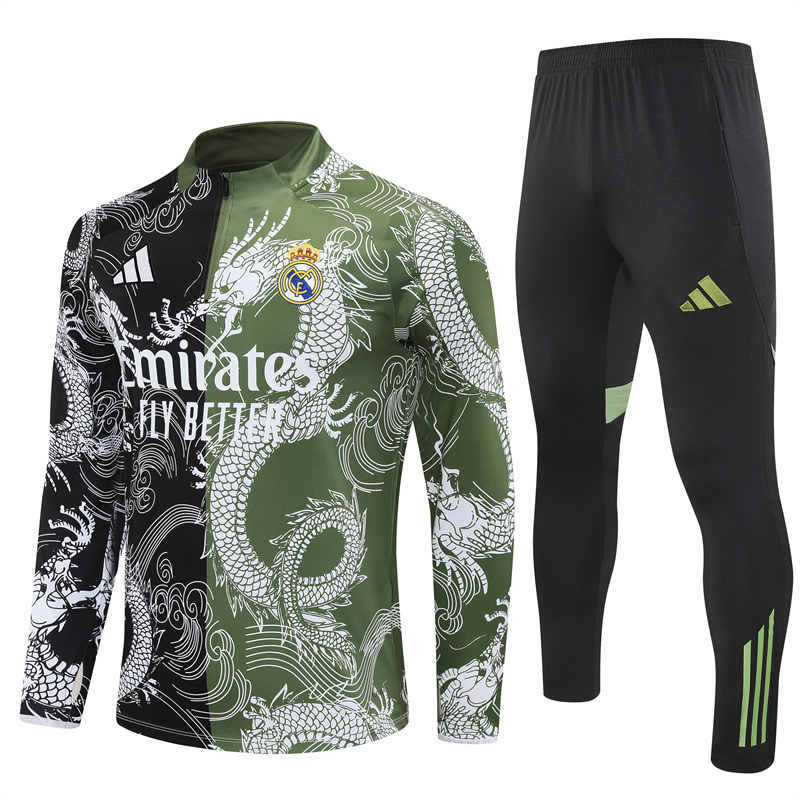 25-26 Real Madrid Training Suit/ 25-26皇马半拉训练服