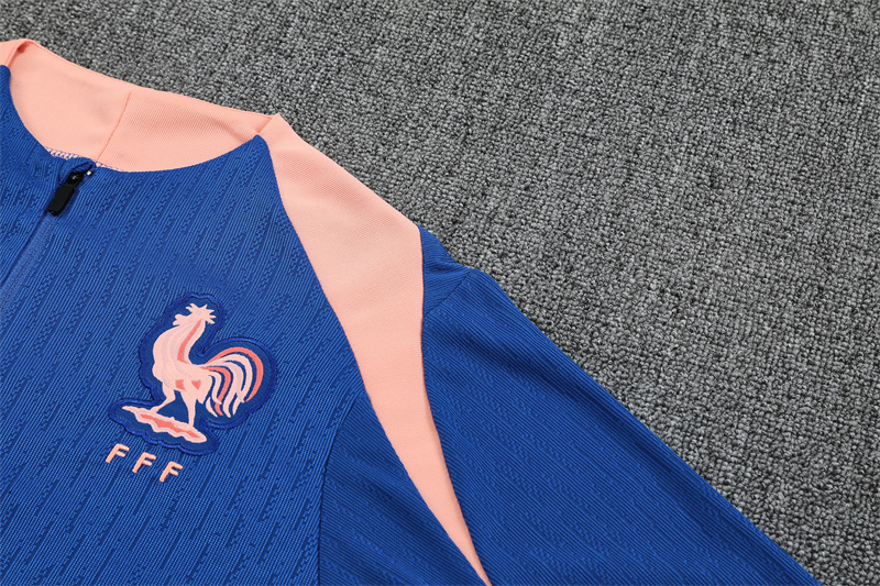 2025 France Player Version Training Suit/2025法国半拉训练服，球员版