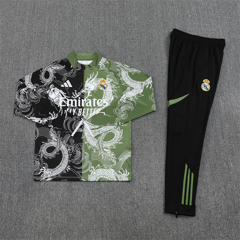 25-26 Real Madrid Training Suit/ 25-26皇马半拉训练服